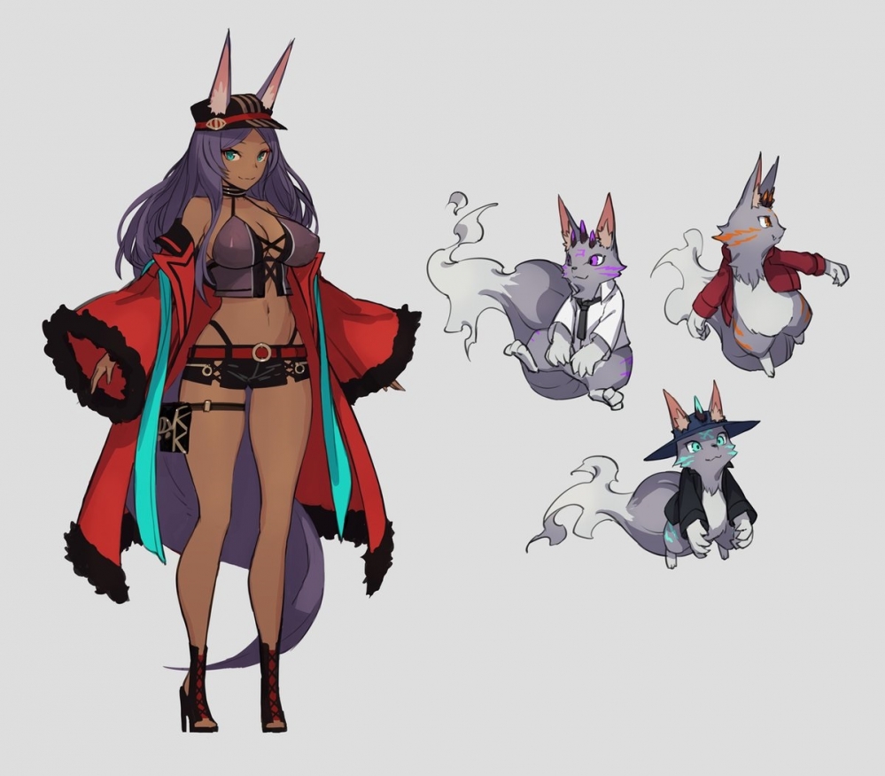 示巴女王、三只灵鬼