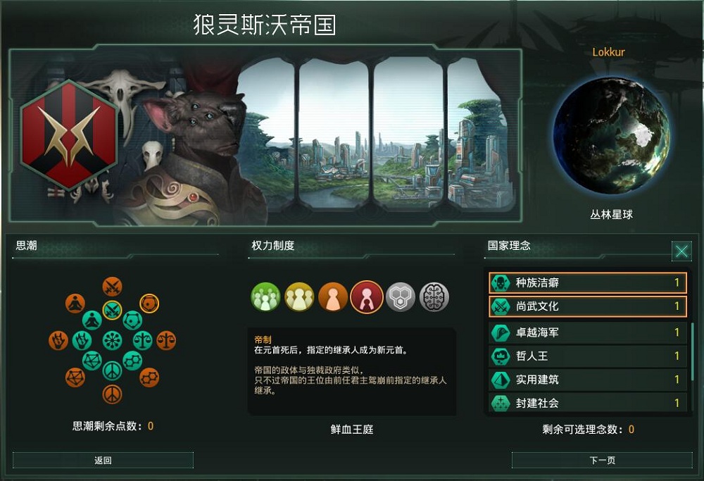 狼灵斯沃帝国生物