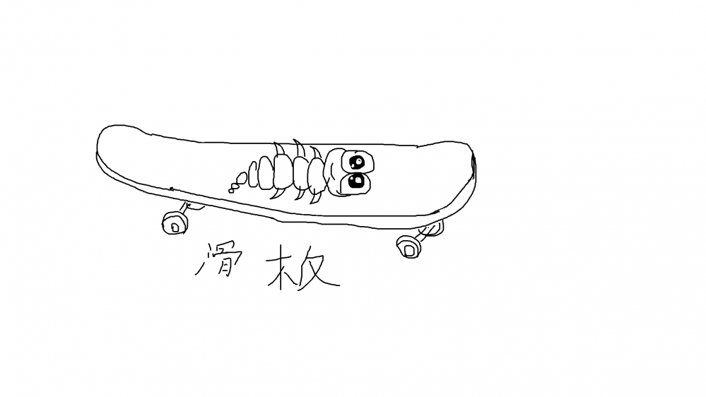 滑板概念图