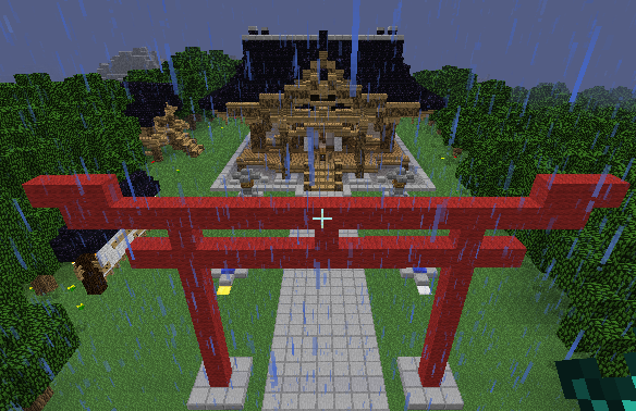 脑补鸟居放后面