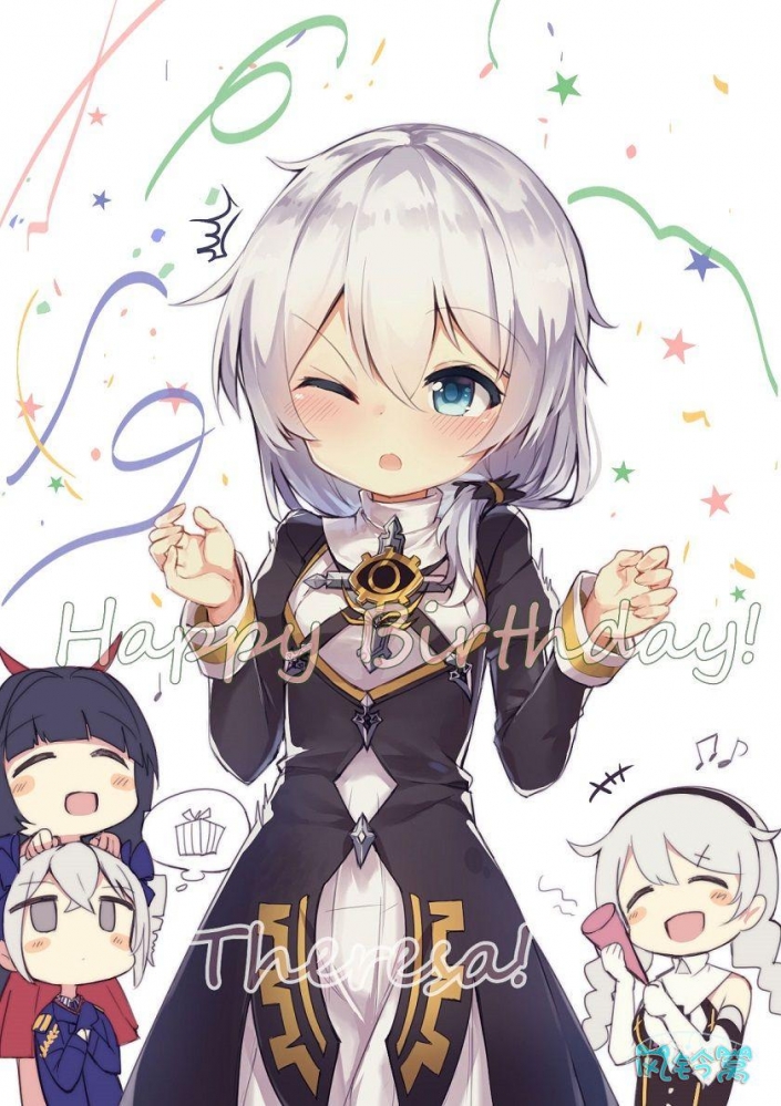 德莉傻生日快乐图