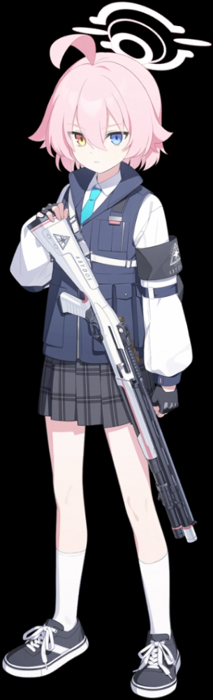 不知名短发粉毛