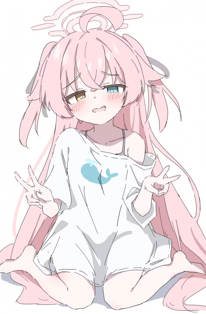 不知名长发粉毛