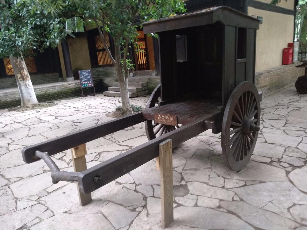 黄月英出嫁坐的牛车