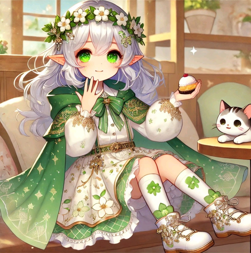 纳西妲与月莓挞