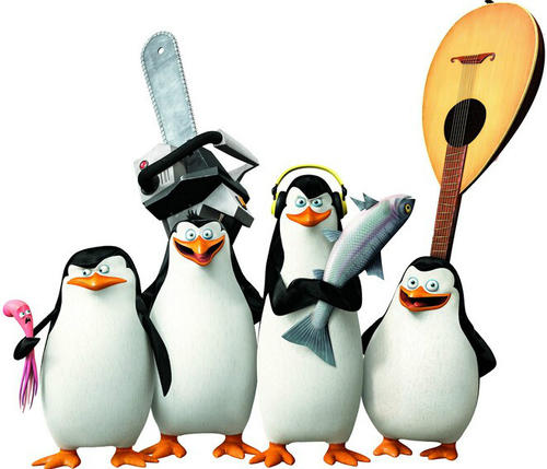 四只企鹅