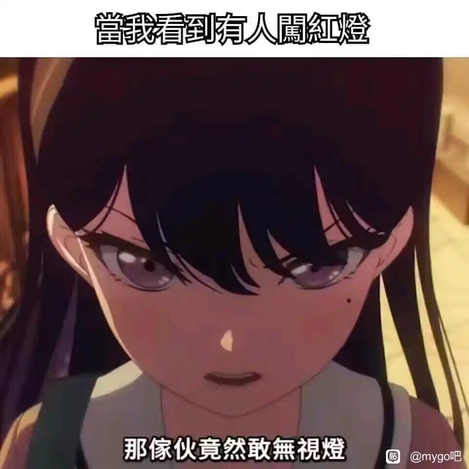 看到祥子闯红灯的立希