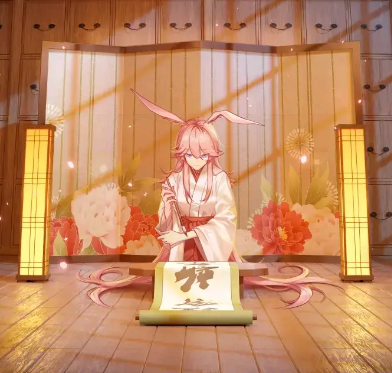 狐耳巫女