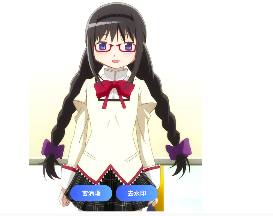 校服肯定是这样