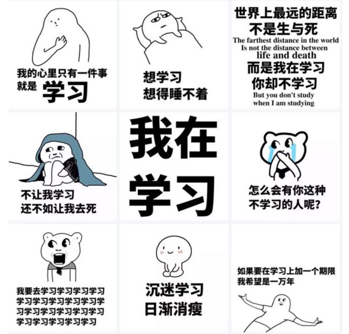 别拦着我我要学习