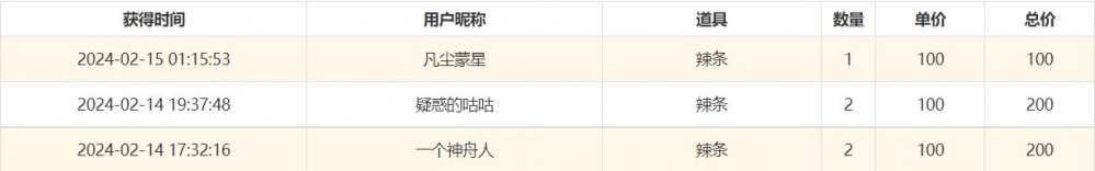 感谢三位的辣条