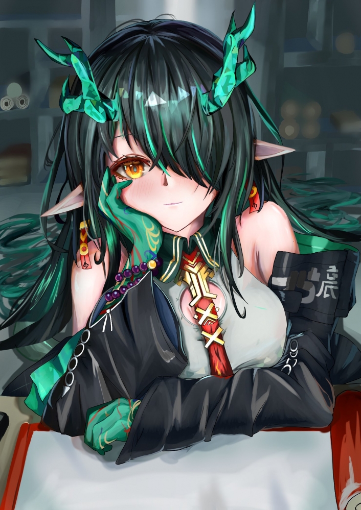 夕：睡醒了？