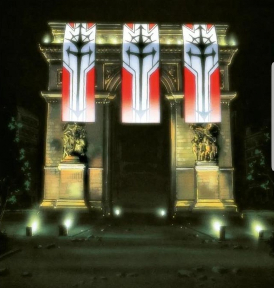 《凯旋门上的吉翁旗》