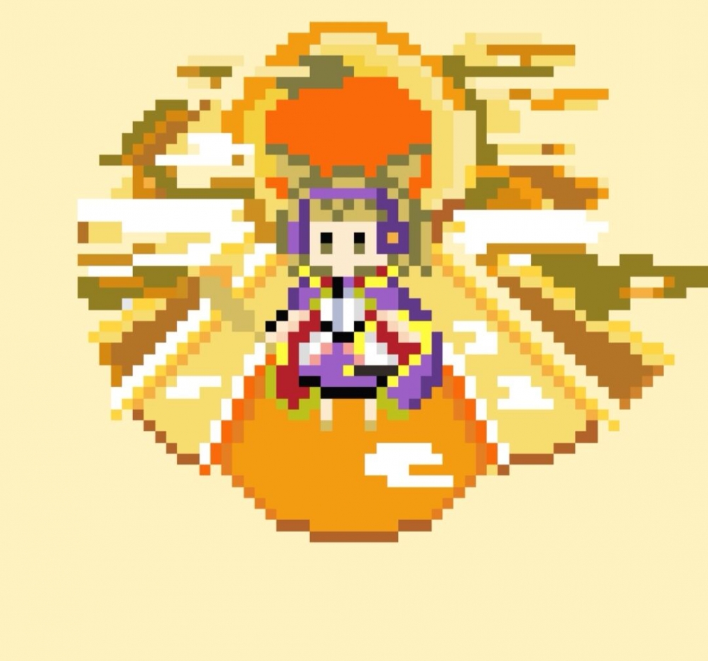 群友画的像素太子