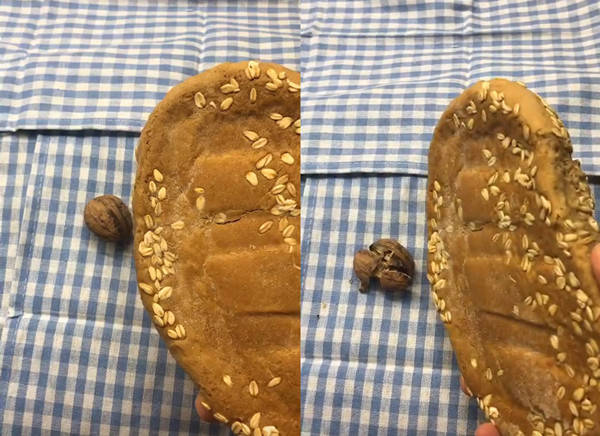 面包砸核桃