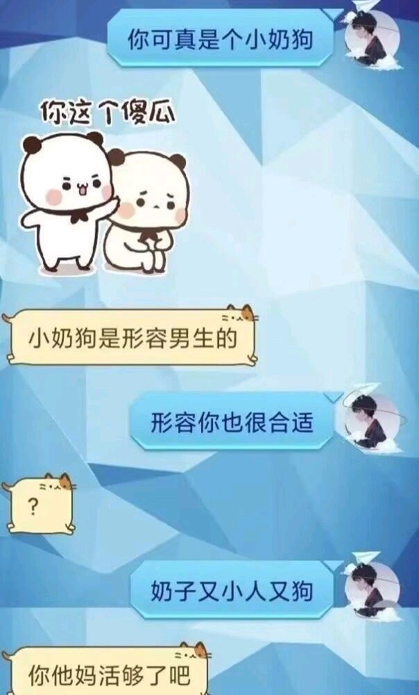 宝宝你是一只小奶狗