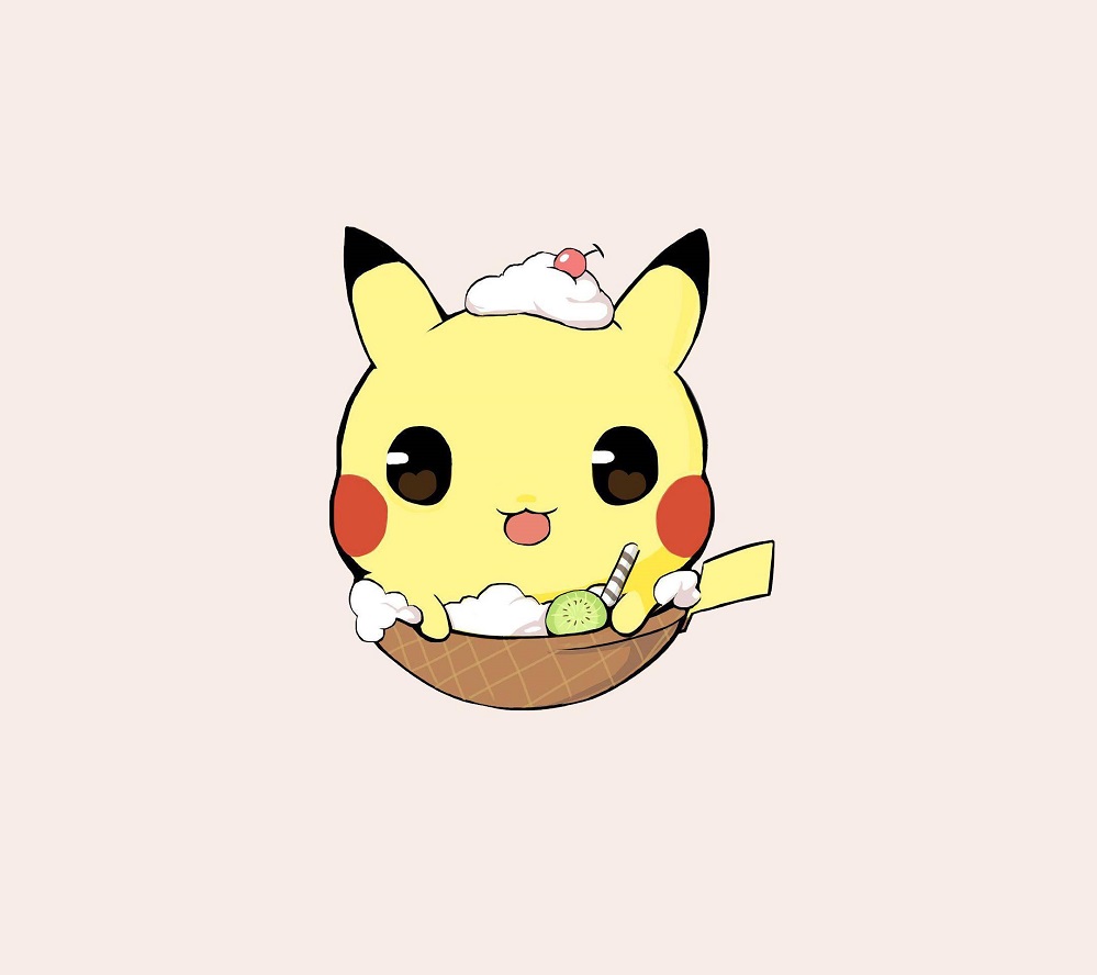 冰淇淋皮卡丘