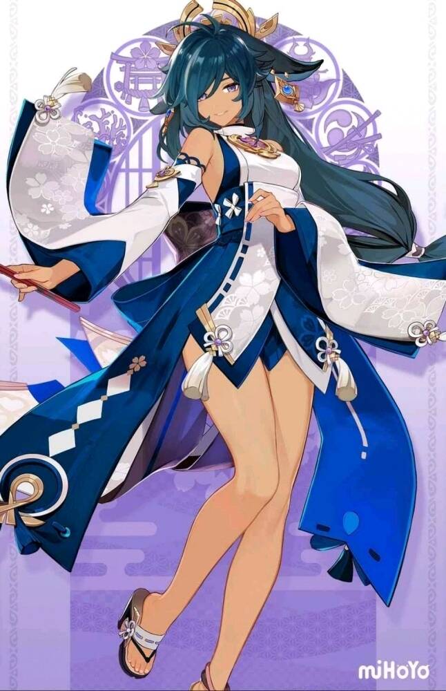 抽到八重凯子了