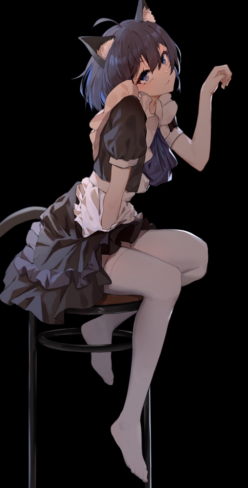 希儿！猫耳！女仆！