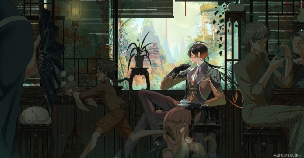 米游社看到的帝君