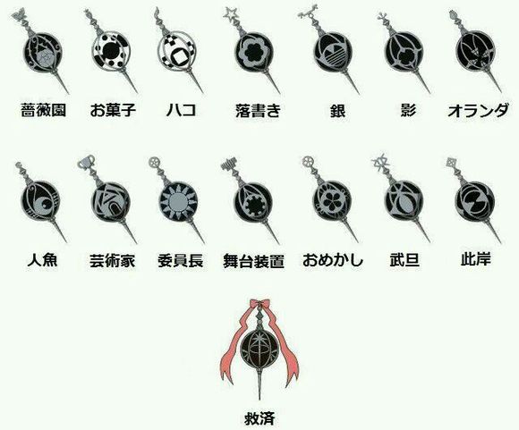 顺便来张魔女宝石图