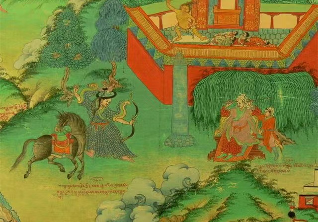 唐卡：吉祥金刚刺杀