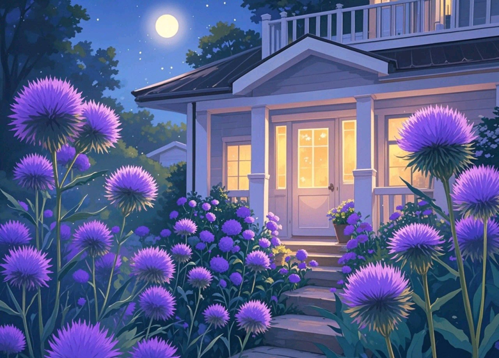 蓟花
