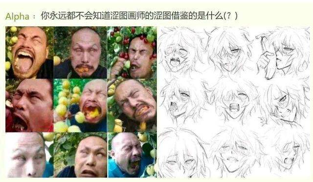 画师参考的原型