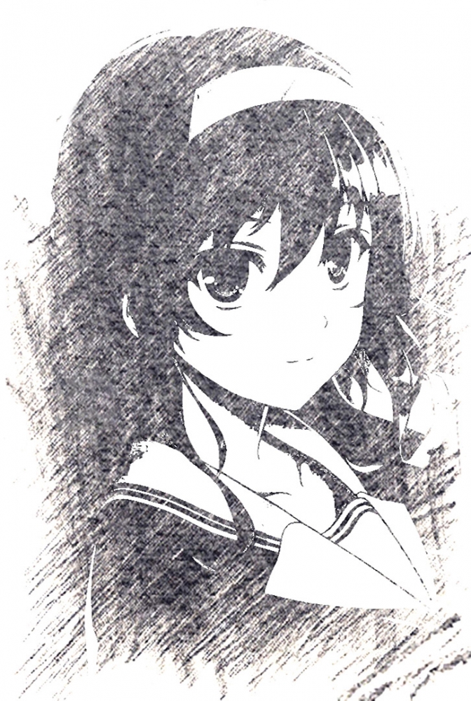 诗羽的肖像画