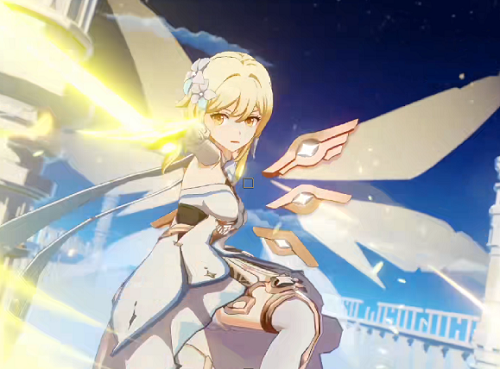 莹妹最开始就有的翅膀