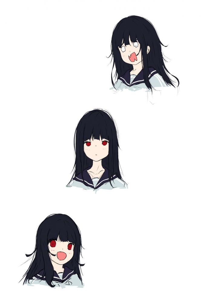 女主角表情1