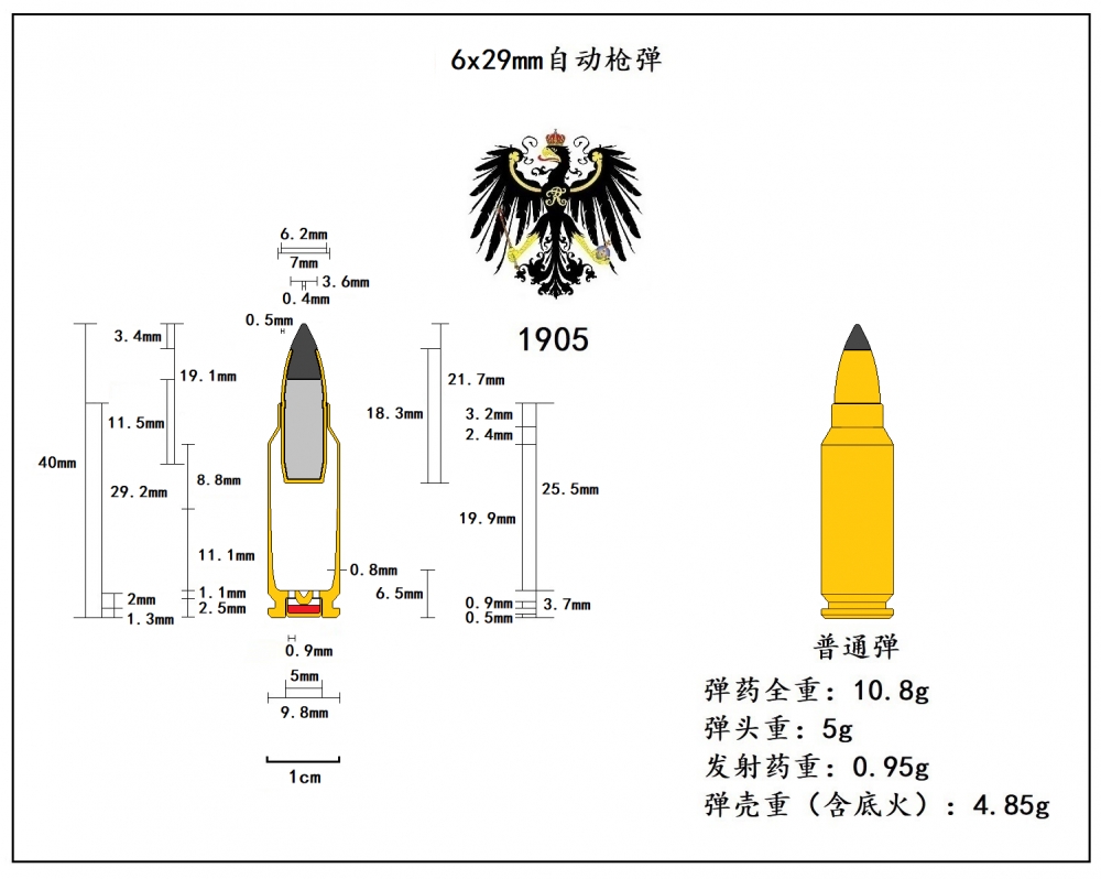 6x29弹