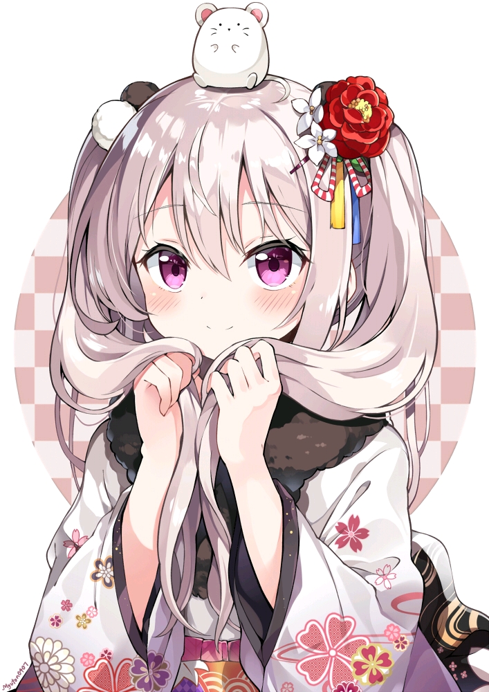 白发少女
