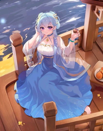 鞍山（月明共泛舟）