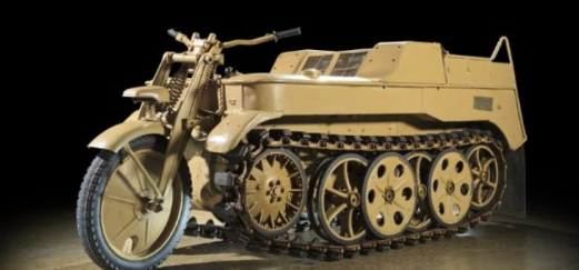 半履带式摩托车