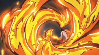 肆之型·盛炎的蜿蜒