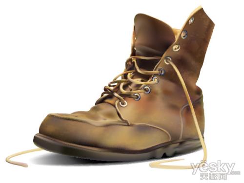 黑皮靴为什么是黄的？