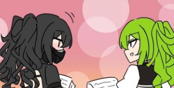 超级像的姐妹俩~