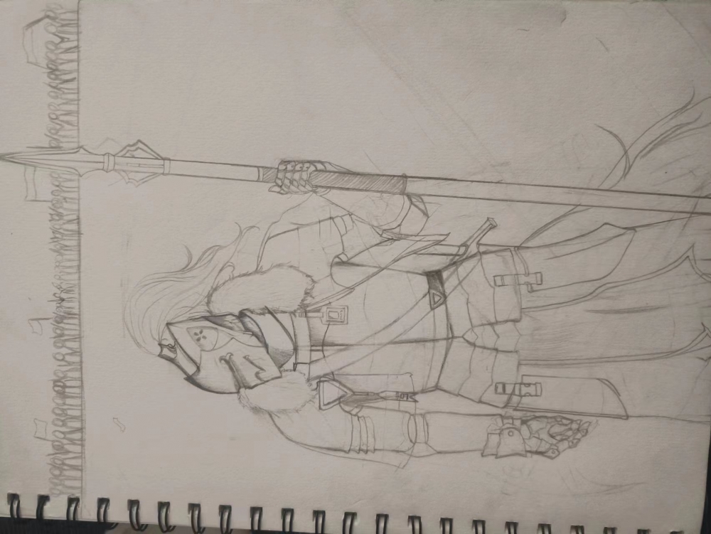 作者乱画的主角