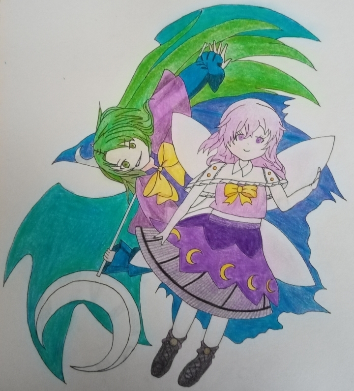 前（幻想）后（魅魔）