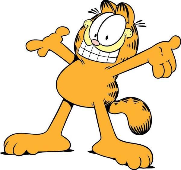 加菲猫二号笑容