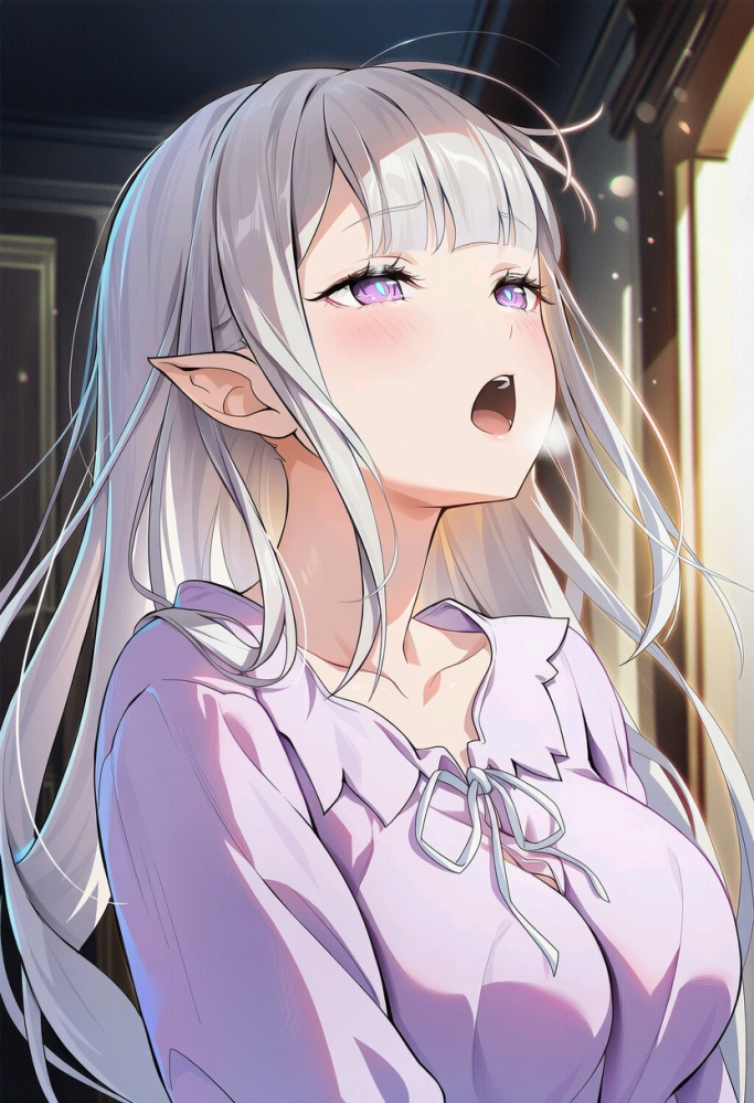莉雅唱歌中
