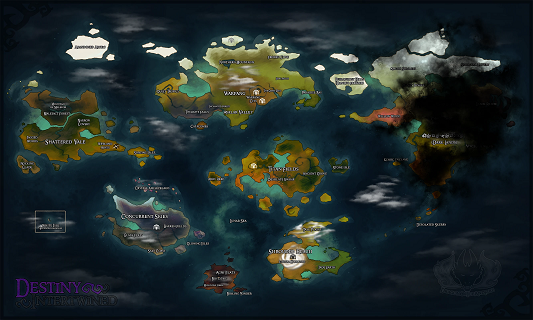 她所留的世界地图参考