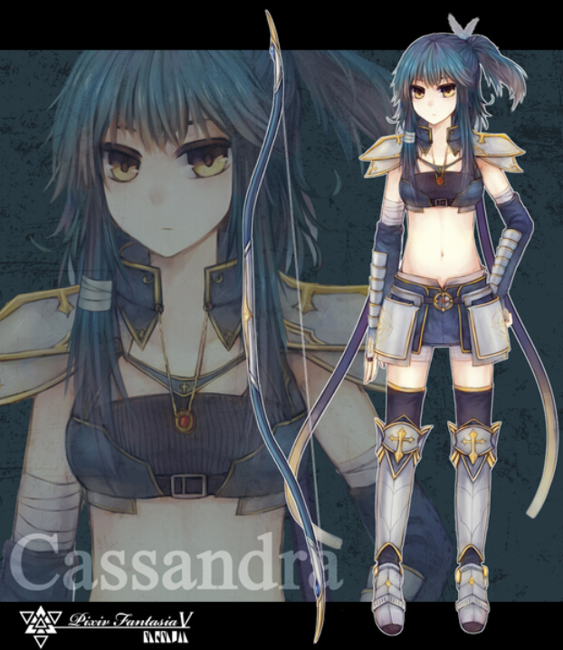 年轻的猎手卡珊德拉