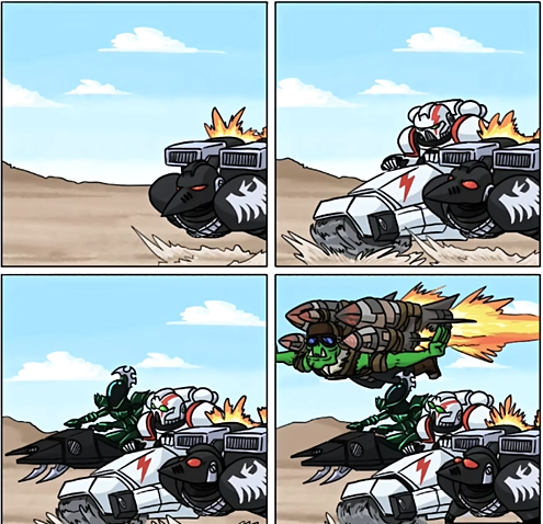 兽人科技，震撼人形