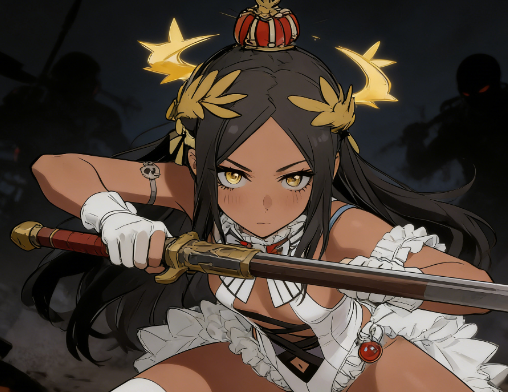 黑皮萝莉跟帝皇最配了