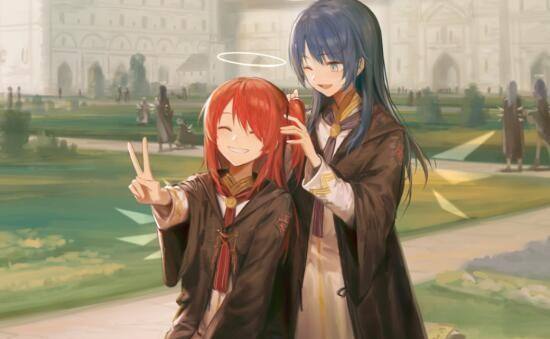 能天使与小莫在学院