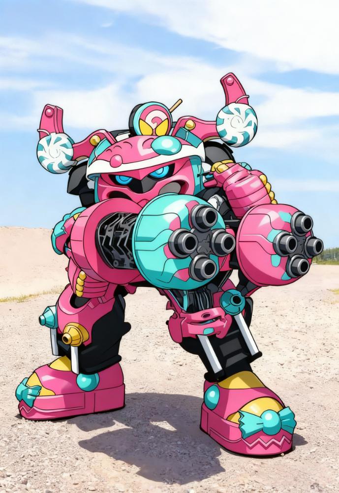 旋转棒棒糖形态