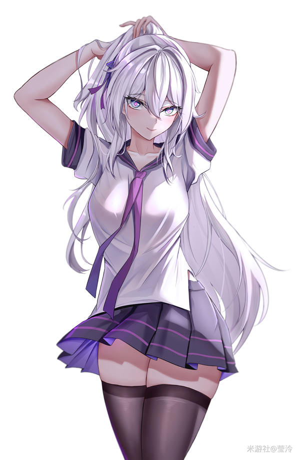 白毛团子