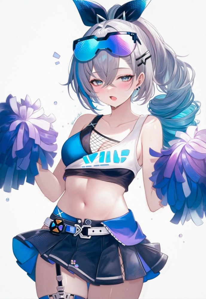 可爱银狼~